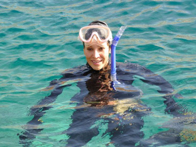 Παρακολούθησε σεμινάριο καταδύσεων η Ανίτα Ναθαναήλ